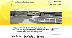 Desktop Screenshot of lighthouseindependentliving.com